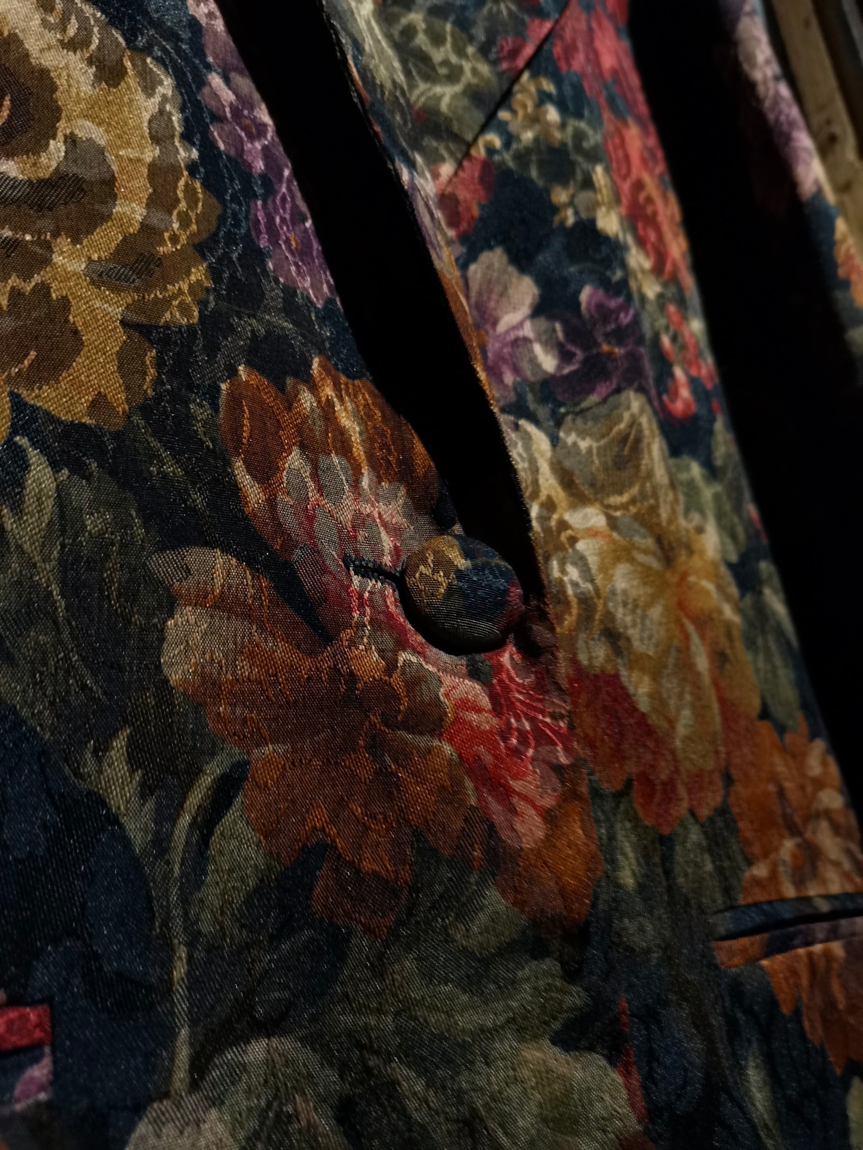 Caka】Beautiful Flower Pattern Vintage Tailored Jacket | Caka(カカ 