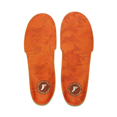 FP INSOLES NEW KINGFOAM ORTHOTICS ORANGE CAMO