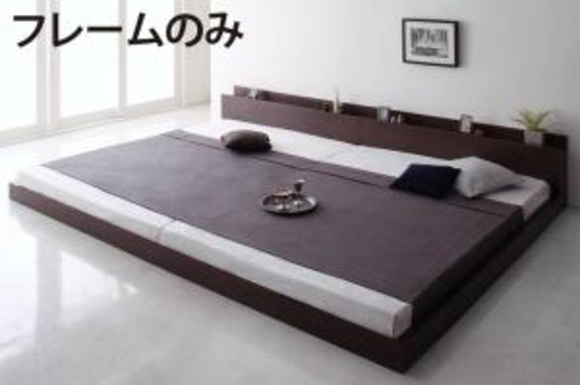 マットレス シングル 親子で寝られる棚・照明付き連結ベッド JointJoy ジョイント・ジョイ