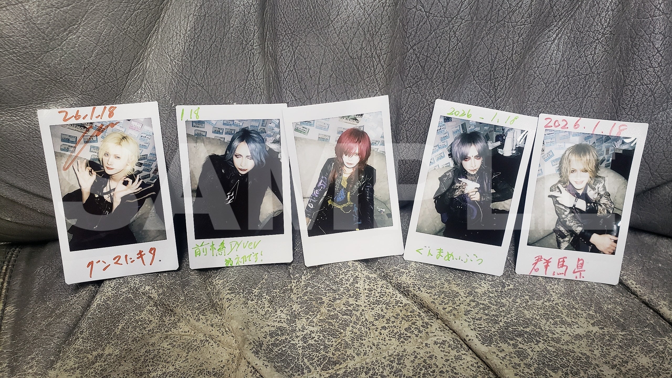 1/18 前橋DIVER 当日チェキ(1枚ランダム) | AzavanaOnlineShop