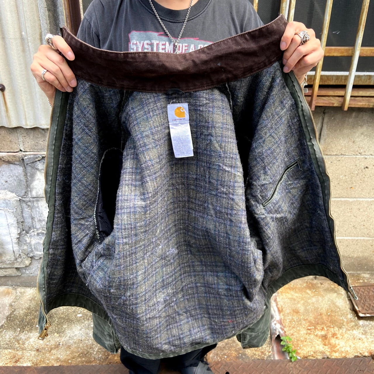 Carhartt コーデュロイジャケット XL ダークグレー - ジャンパー・ブルゾン