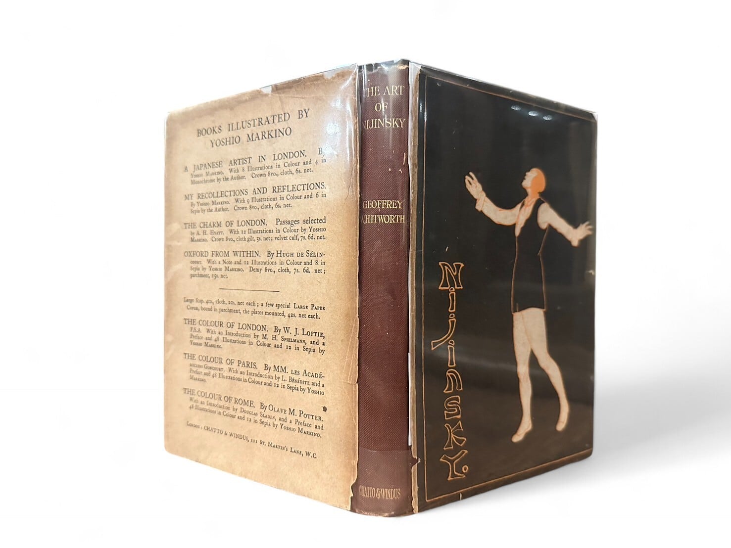 TK 1/2 アート本 ST045】【FIRST EDITION】The Art Of Nijinsky: With Ten