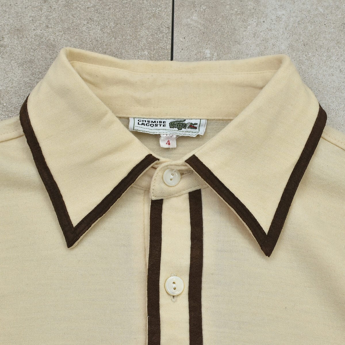 80's～ CHEMIS LACOSTE polo shirt | 古着屋 grin days memory 【公式