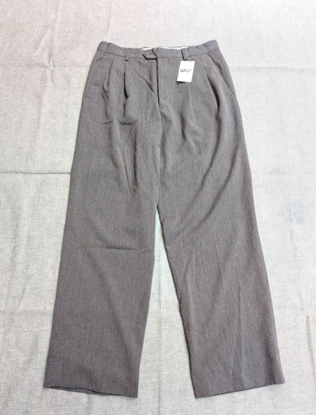 david taylar 2 tuck slacks pants 小岩店