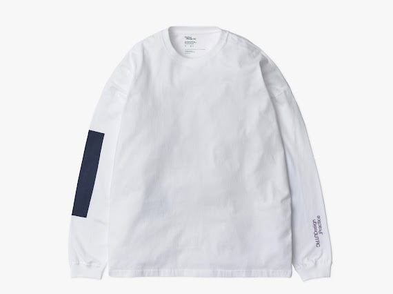 左ききのエレン　UNTRACE ホワイト ロングスリーブ Tシャツ L 左ききのエレン UNTRACE ホワイト ロングスリーブ Tシャツ L