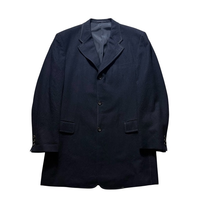 AD1998 COMME des GARCONS HOMME stitch design wool tailored jacket