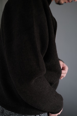 ULTERIOR / YAK / WOOL RIB DRIVERS KNIT