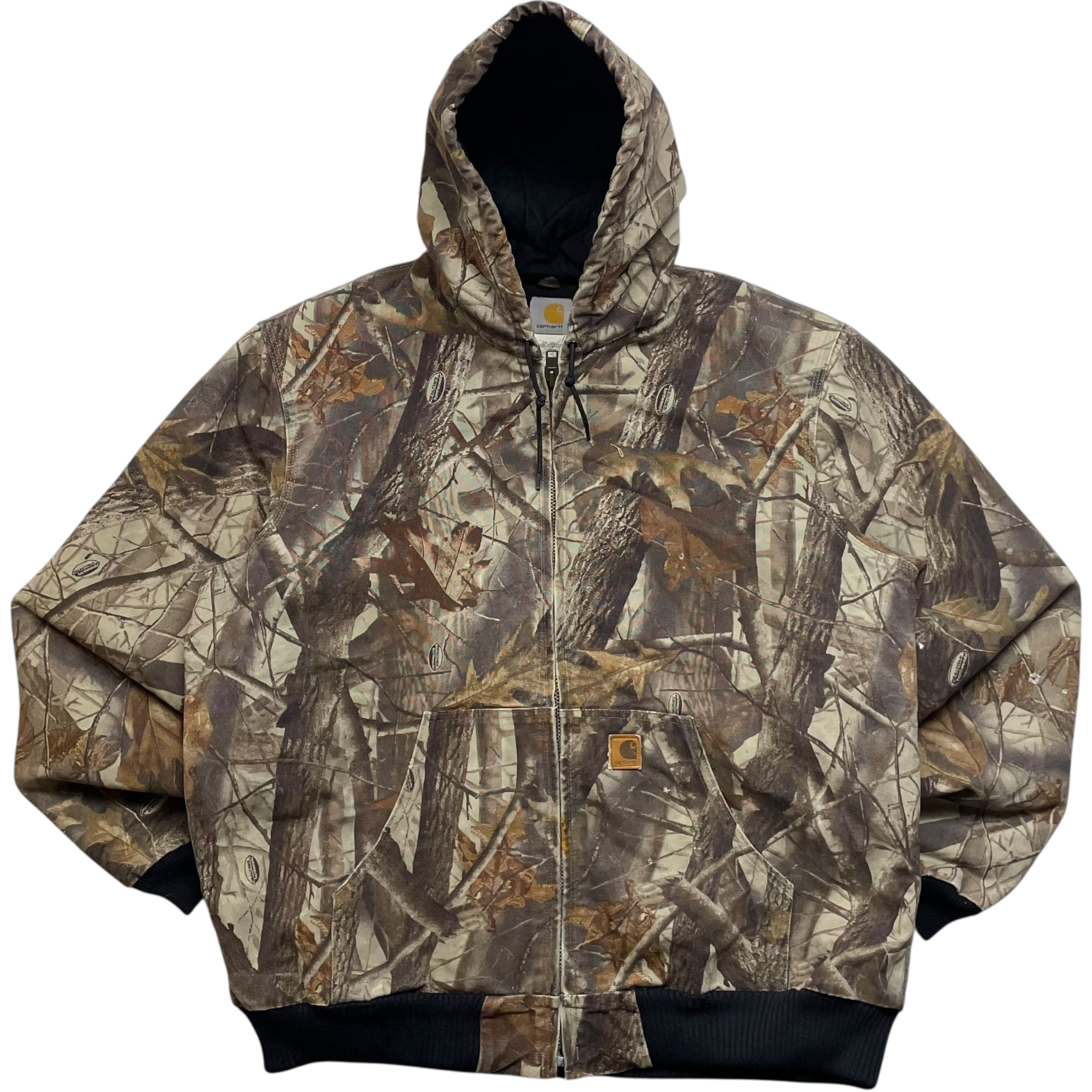 《XL TALL》 Carhartt カーハート アクティブジャケット ワークジャケット リアルツリーカモ no.9011