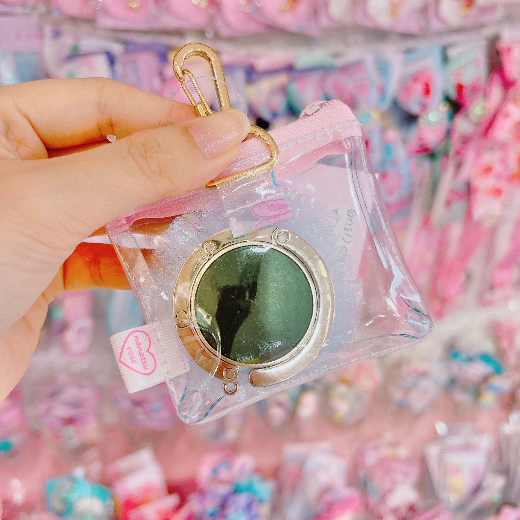 【E7】61-52ポーチ入バッグハンガー