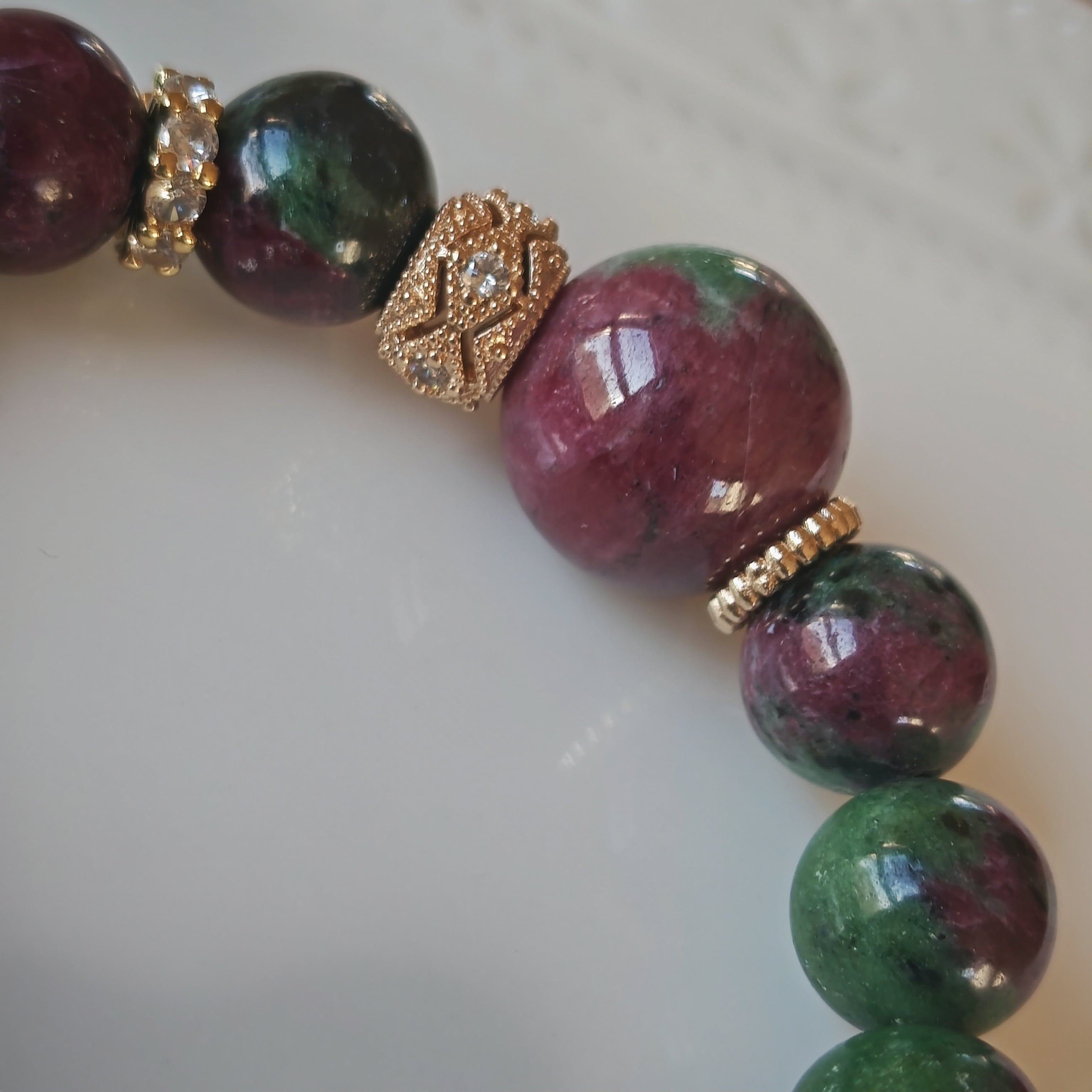 新作♡ブルーアンフィボール、ブルーグリーンアパタイト、ホワイト千層