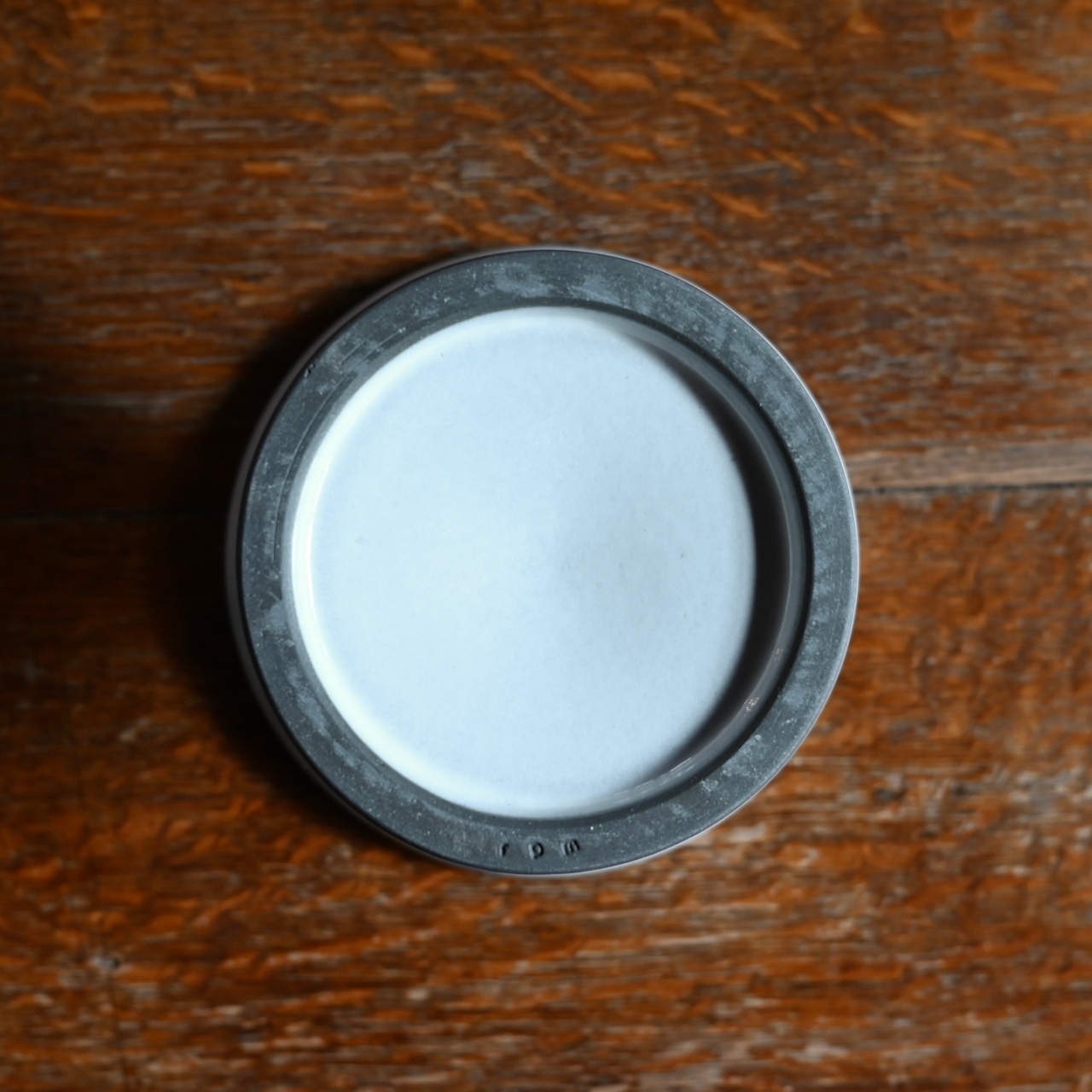 rpm /  高杯(たかつき) 切立 皿なり 白妙〈陶器・食器・お皿・コンポート・インテリア・ディスプレイ 〉