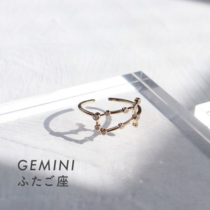 RING || 【通常商品】 GEMINI RING || 1 RING || GOLD || FBB039