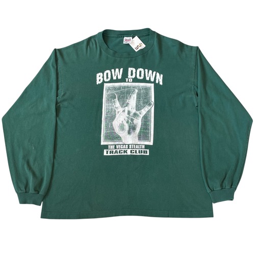 90s THE VEGAS STEALTH TRACK CLUB "WESTSIDE CONNECTION Parody" L/S T-shirt