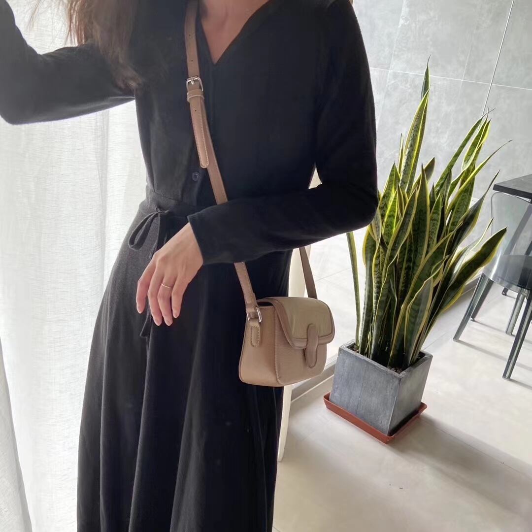 フラップショルダー ミニバッグ　AS119-8025