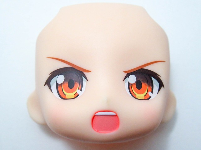 再入荷【1343】 アスナ（創世神ステイシア） 顔パーツ 戦闘顔　ねんどろいど