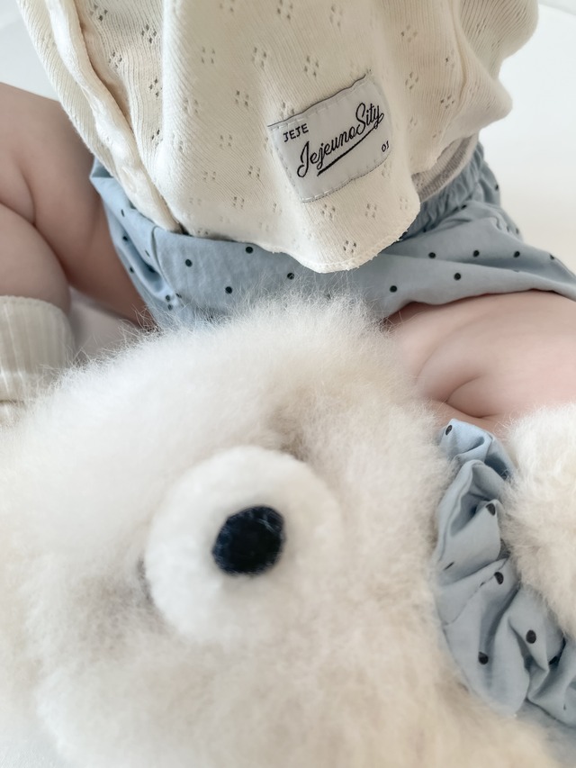 ꒰ 即納 ꒱ eyelet cardigan / jejeunosity