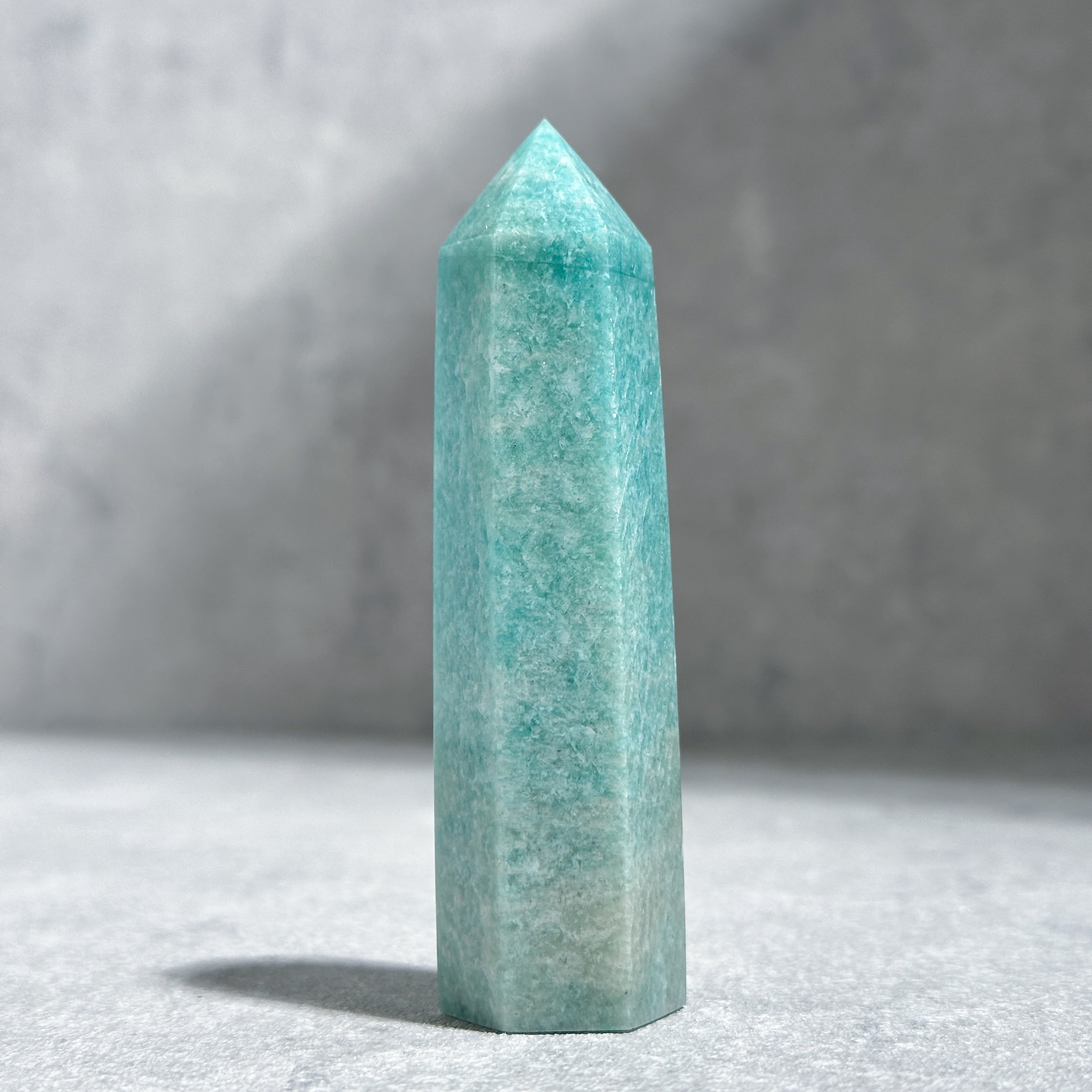 アマゾナイト タワー型31◇Amazonite◇天然石・鉱物・パワーストーン