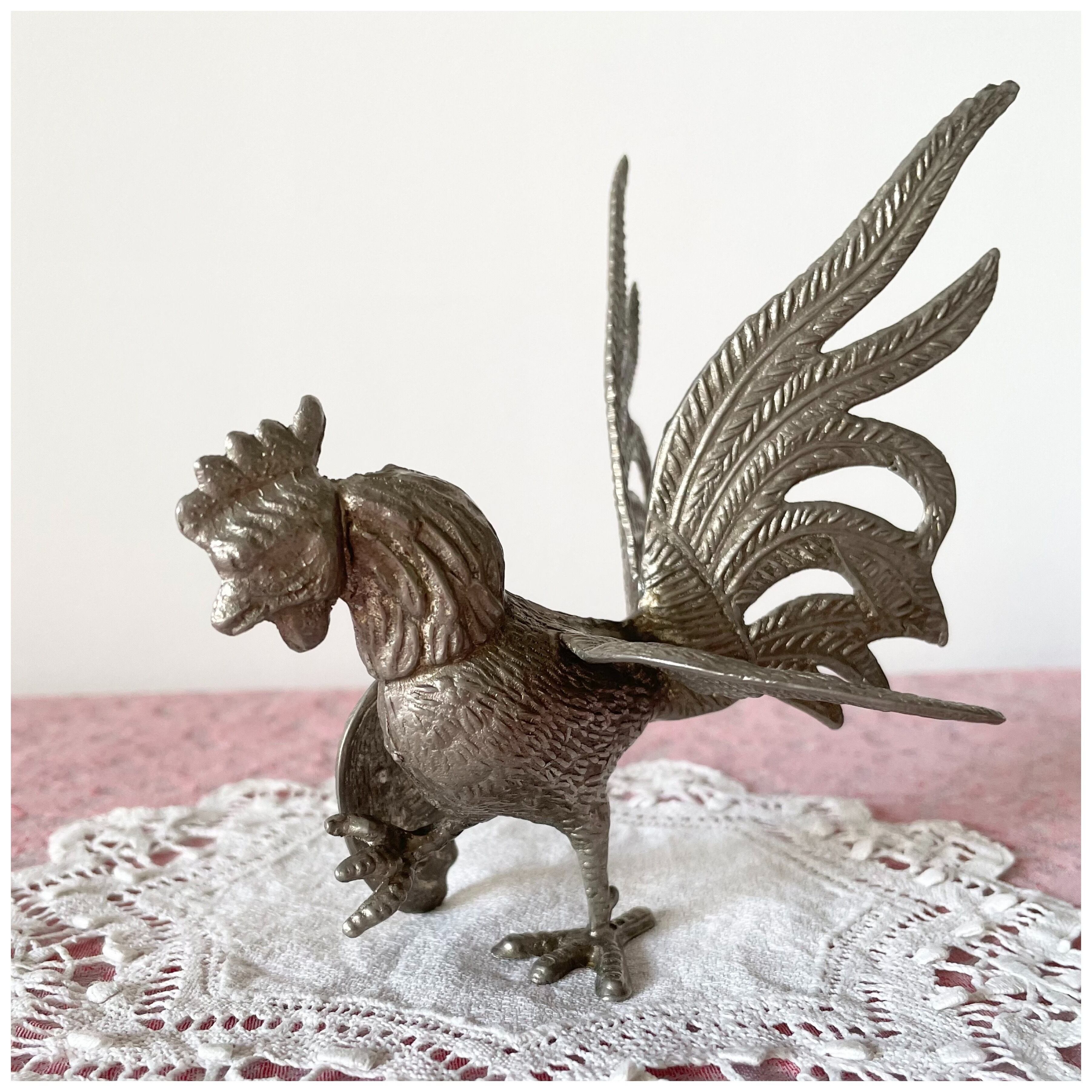 フランス ヴィンテージ オブジェ インテリア 鳥 ニワトリ | KIRA 