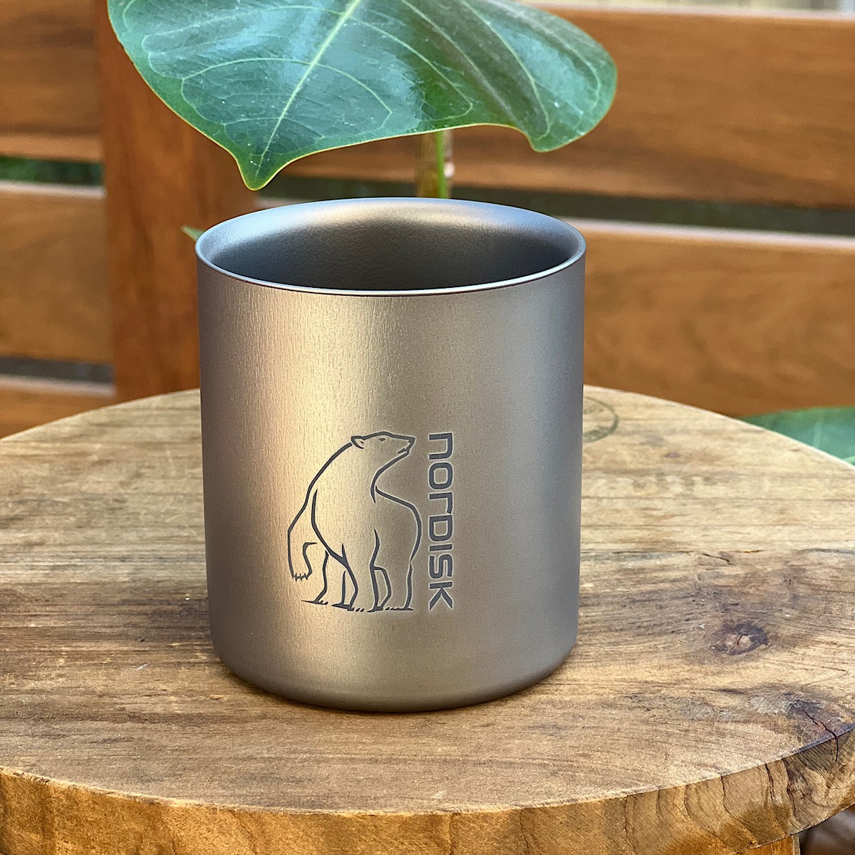 ノルディスク NORDISK Titanium Double Wall Mug Small 220ml 119010 