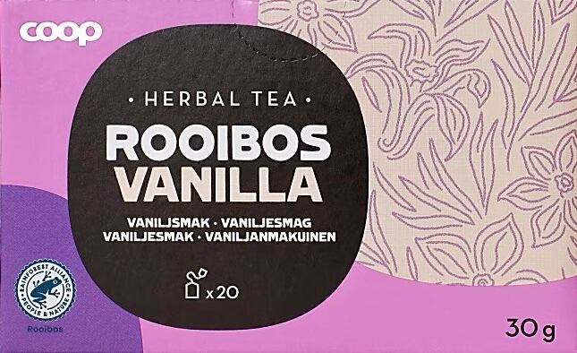 ROOIBOS VANILJ(ルイボス バニラ)20 package × 1.5g COOP SVERIGE