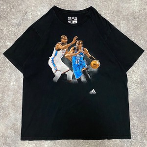 ケビン・デュラント オクラホマシティ・サンダー フォトプリント Tシャツ adidas