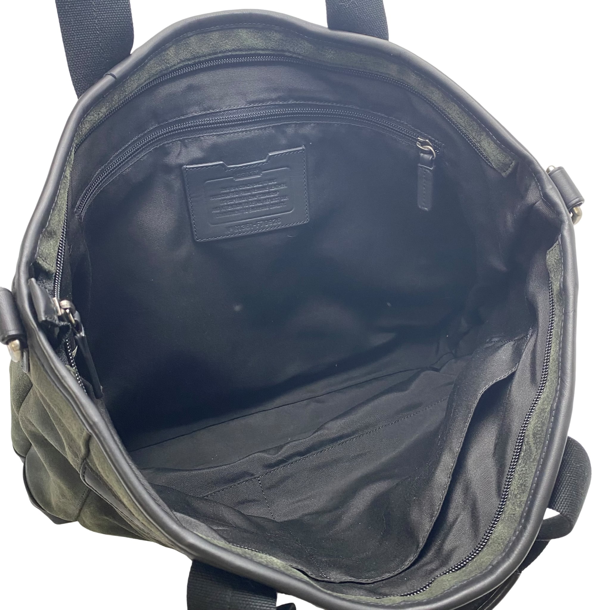 コーチ スエードレザー 2WAY ショルダーバッグ トートバッグ  