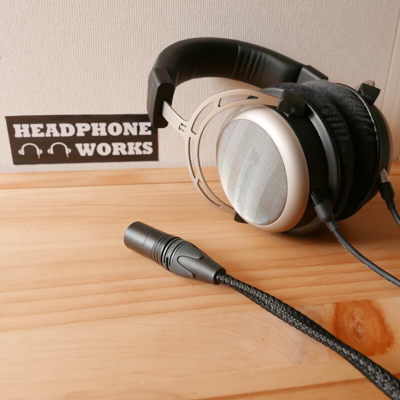 Beyerdynamic T1/T5 2nd用 XLR4pinバランス VIABLUE