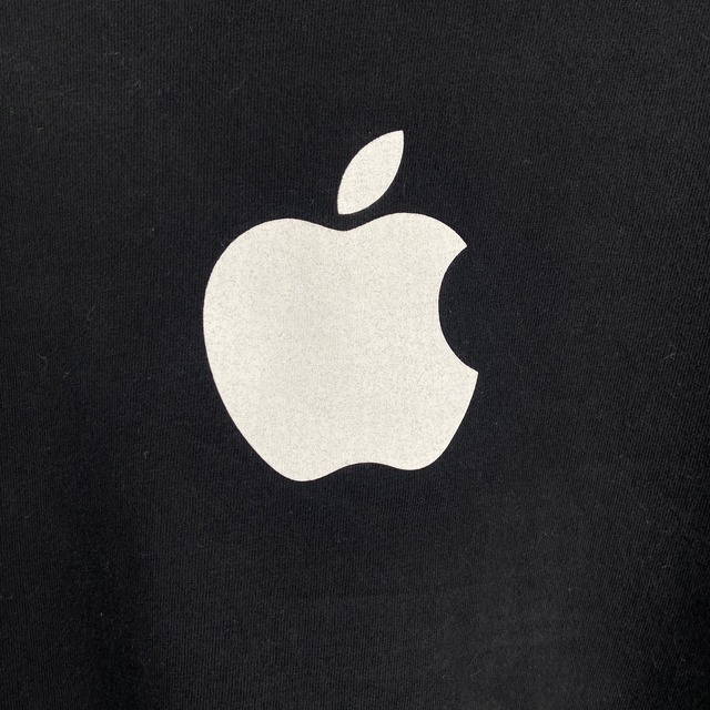 『送料無料』Apple アップル 企業ロゴロンT テック系 ブラック L
