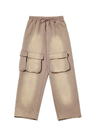 [OPEN YY] WASHED POCKET SWEAT BAGGY, BEIGE 正規品 韓国ブランド 韓国通販 韓国代行 韓国ファッション オープン ワイワイ 日本 店舗