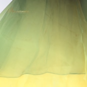 社交ダンス 衣装 The ONE ザワン スタンダードドレス ワンピース ドレス フロート レース 黒 黄色 グラデーション デモ 競技 ダンス パーティ 発表会 ベロア ブラック系 イエロー系 高級感 フロア映え ドレス美しい デモ用 カラフル グラデーションドレス スタンダードダンス衣装 おしゃれ ダンスイベント 競技用ドレス