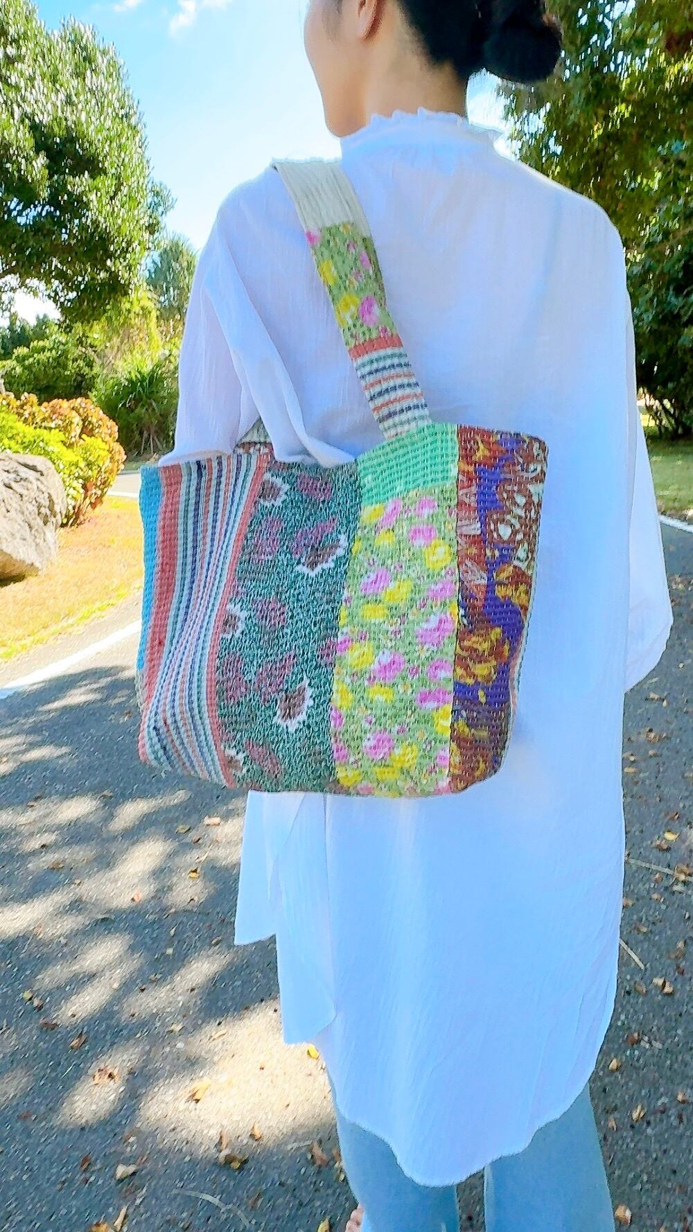 ポケットいっぱいトートバッグ