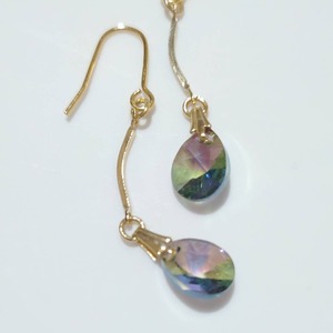 RAINBOW SWAROVSKI※イヤリングに変更可能