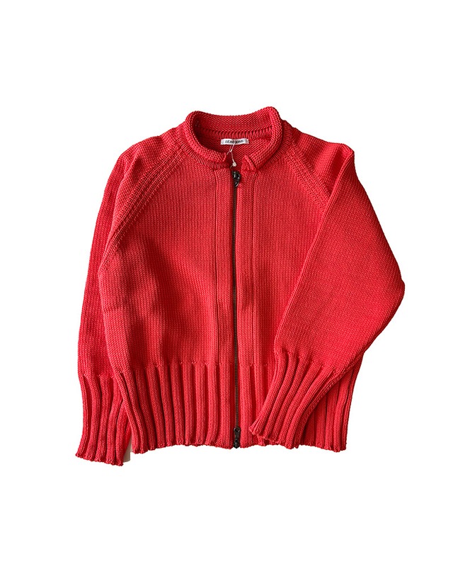 Zip up cardigan Orange / ZEROZONE