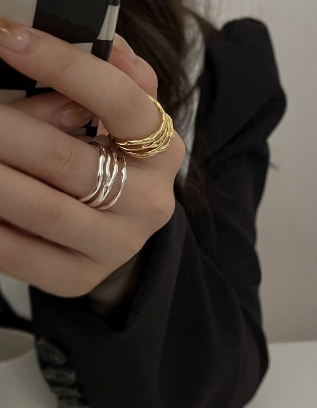 【24ss】4-line Ring_2colors