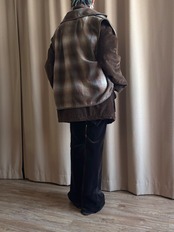 MADE IN ITALY brown corduroy jacket-5109-12