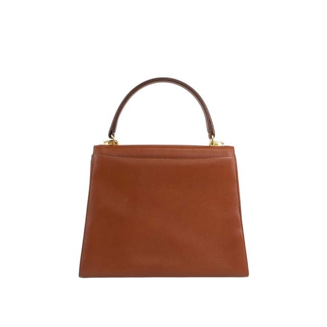 VALENTINO GARAVANI ヴァレンティノガラヴァーニ ショルダーバッグ キャメル ロゴモチーフ レザー 2way vintage ヴィンテージ オールド ht2fsu
