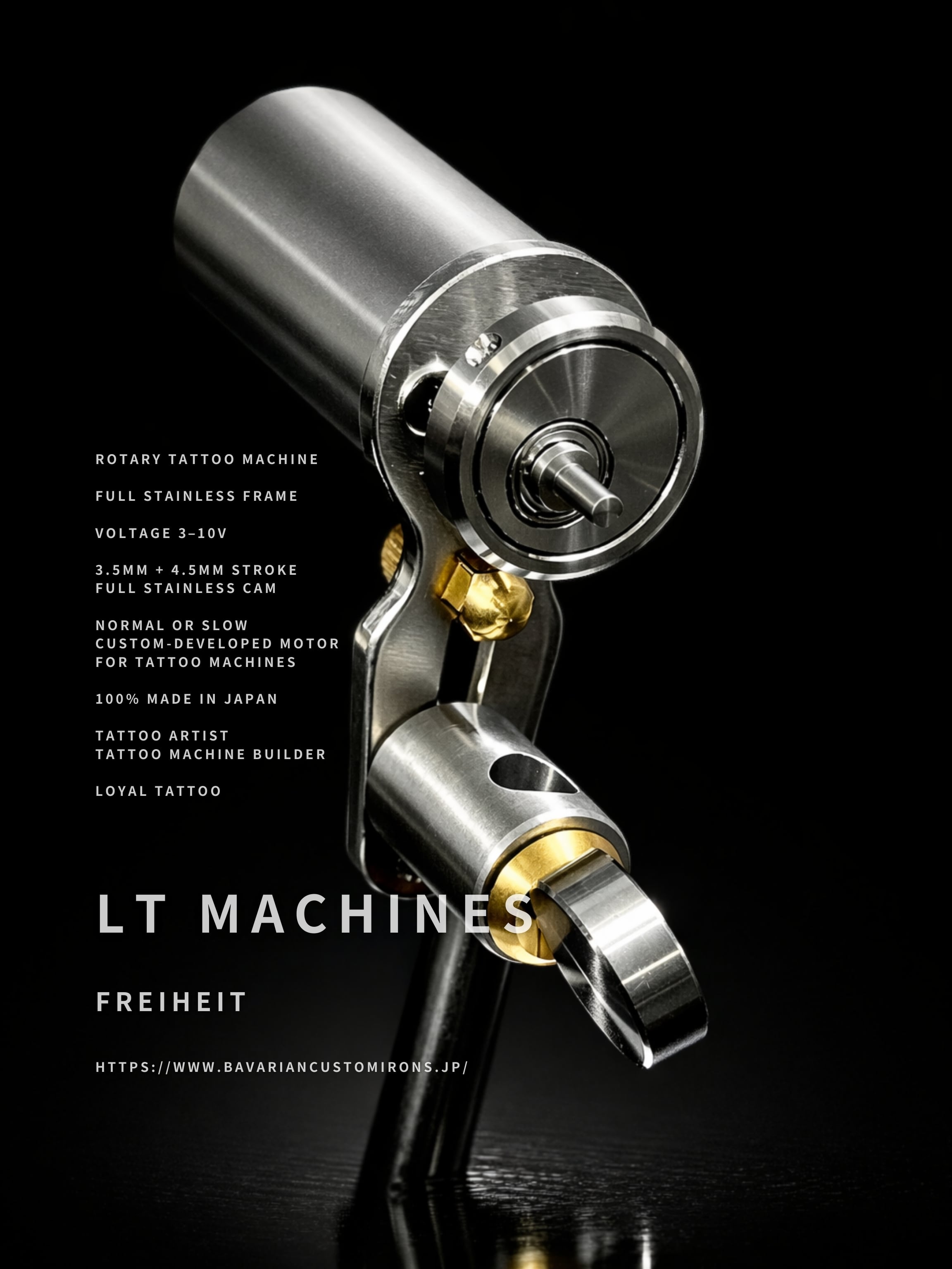 LOYAL TATTOO + LT MACHINES | LOYAL TATTOO 現代和彫 西洋構造芸術