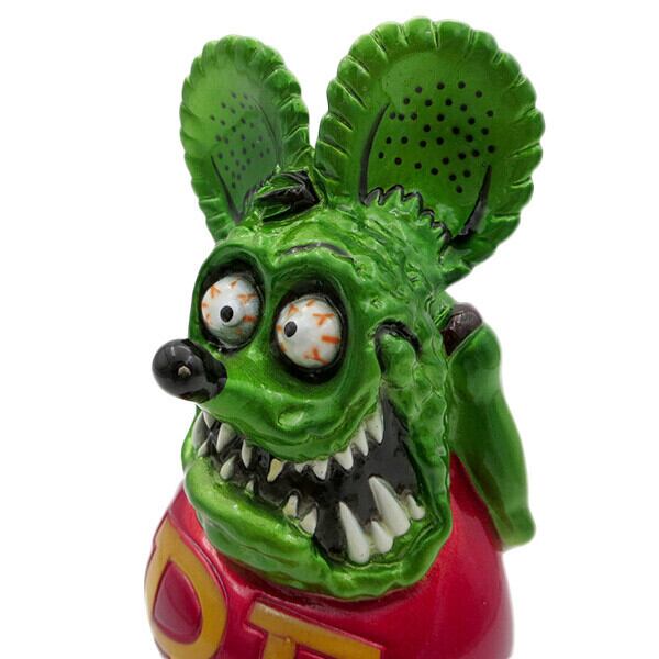♧【Rat Fink ラットフィンク】FUNKO ファンコ ボビングヘッド METALIC GREEN　〚アメリカン雑貨 アメトイ〛