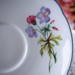 美品　英国シェリー　ワイルドフラワー　ブルー　トリオ　F3 thumbnail 9