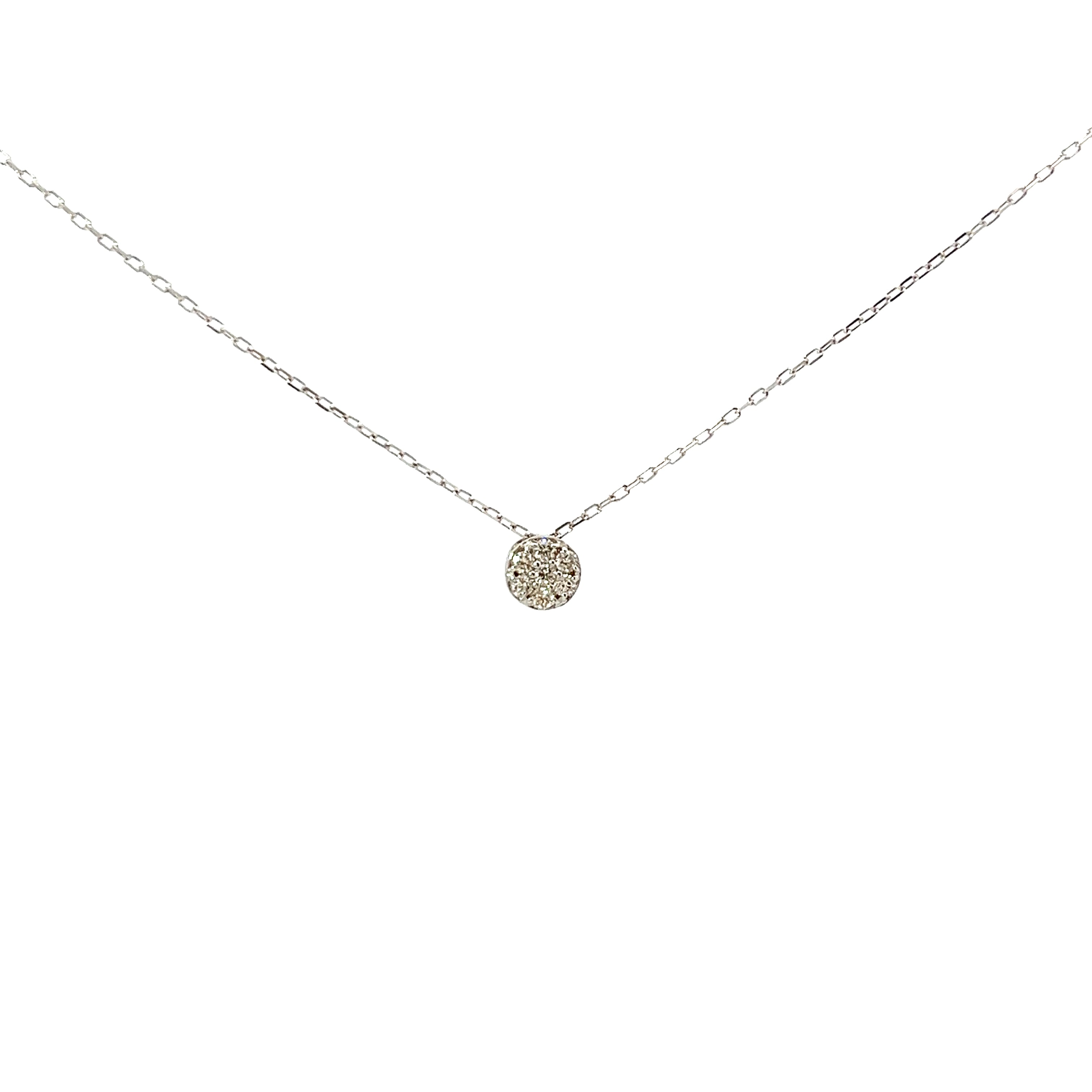 TSUTSUMI K10WG タンザナイト プチネックレス K10WG タンザナイトプチネックレス