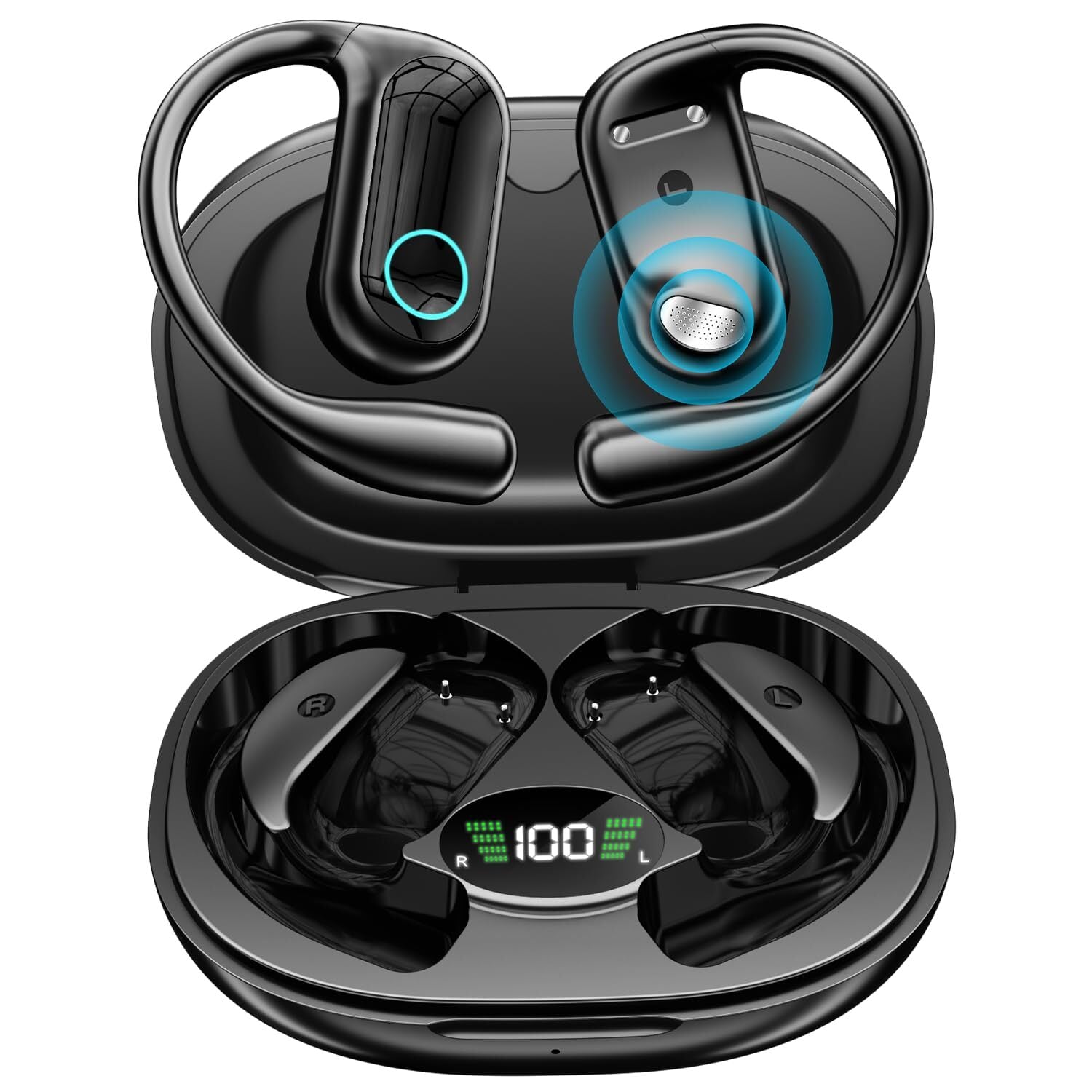 業界革新・真のOWS】 イヤホン Bluetooth 開放型ワイヤレスイヤホン