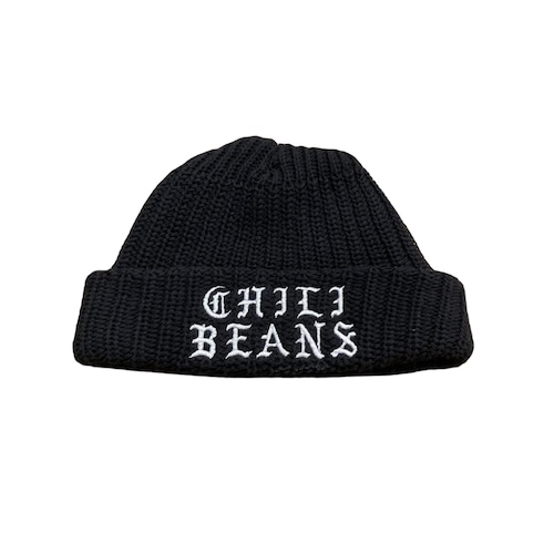 CHILI BEANS #Casual Watch Cap Black