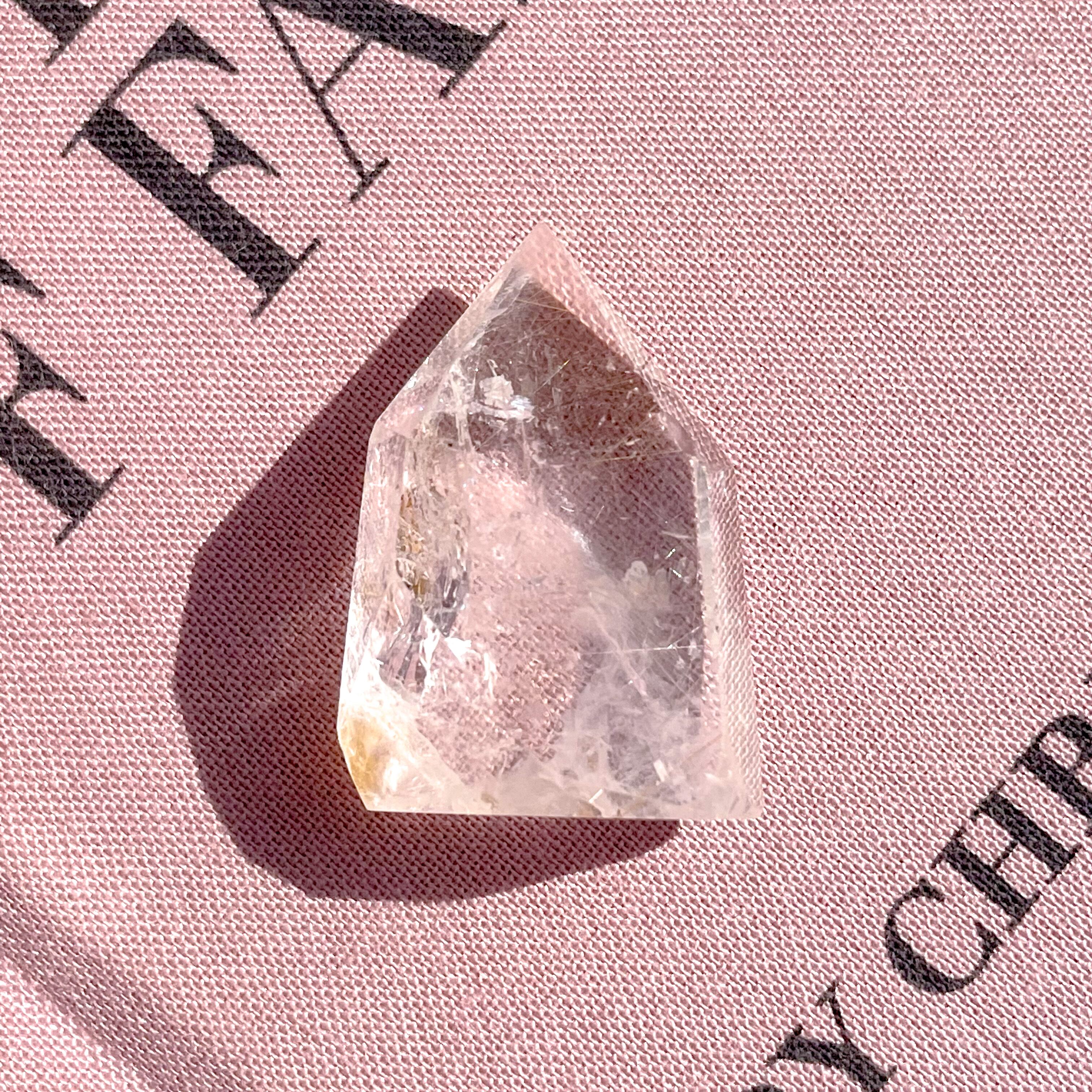 MINI Rutilated Quartz Point 1 ✧ ルチルクォーツ