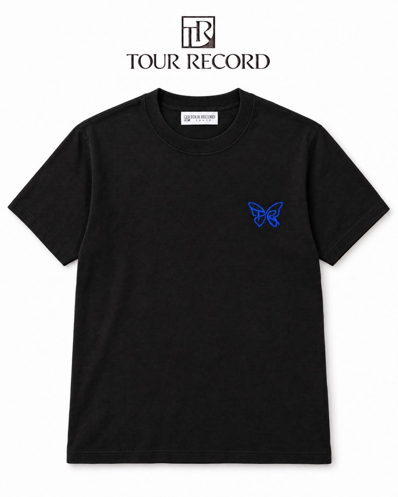 TOUR RECORD Tシャツ 青蝶 Lサイズ