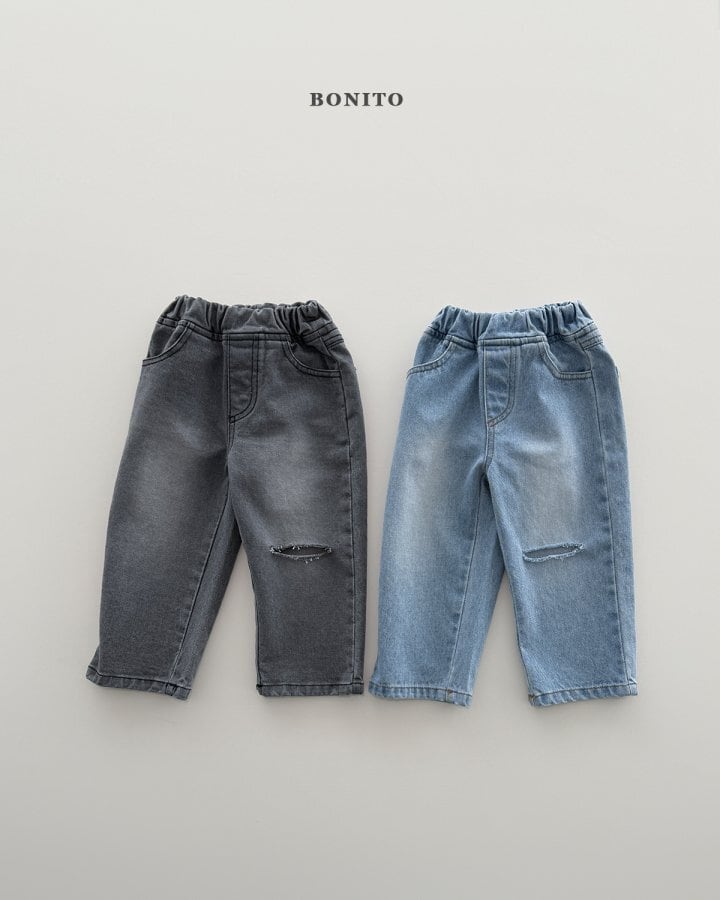 【予約】Damaged Denim Pants