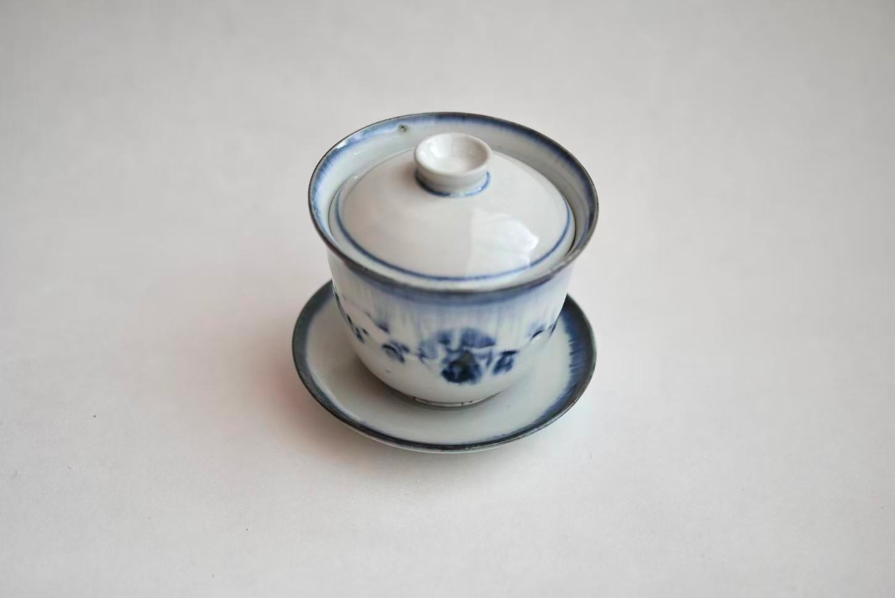 田村文宏 Fumihiro Tamura - 安南蓋碗 lidded cup