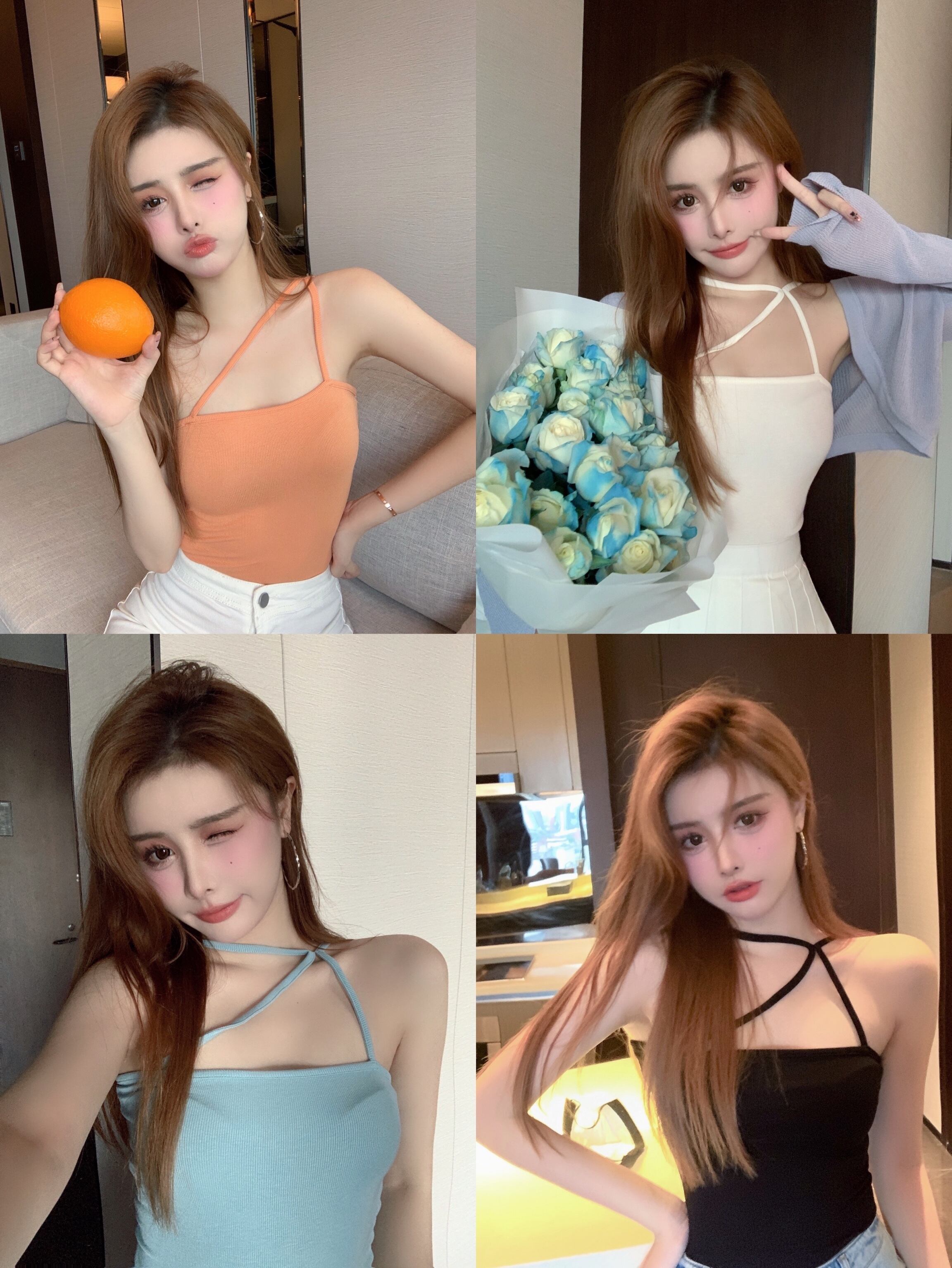 薄手ニットカーディガンジャケット レディースサマーブラウス ショートトップス ロング 夏物 ブラックストロベリース63602204202