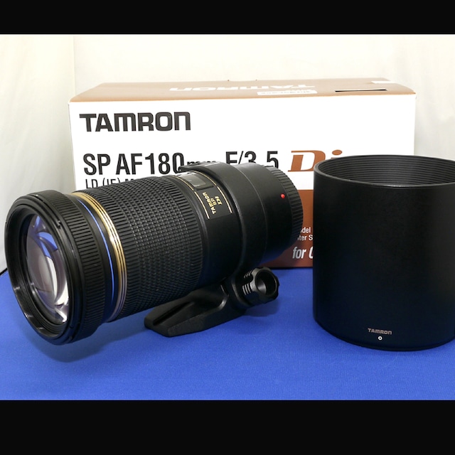 【中古】TAMRON SP AF180mm F/3.5 Di MACRO 【Canon EFﾏｳﾝﾄ】