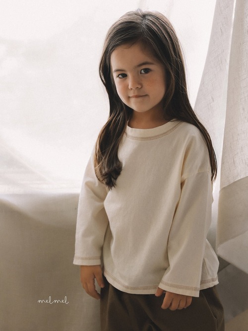 melmel［取寄］stitch tee 26autumn
