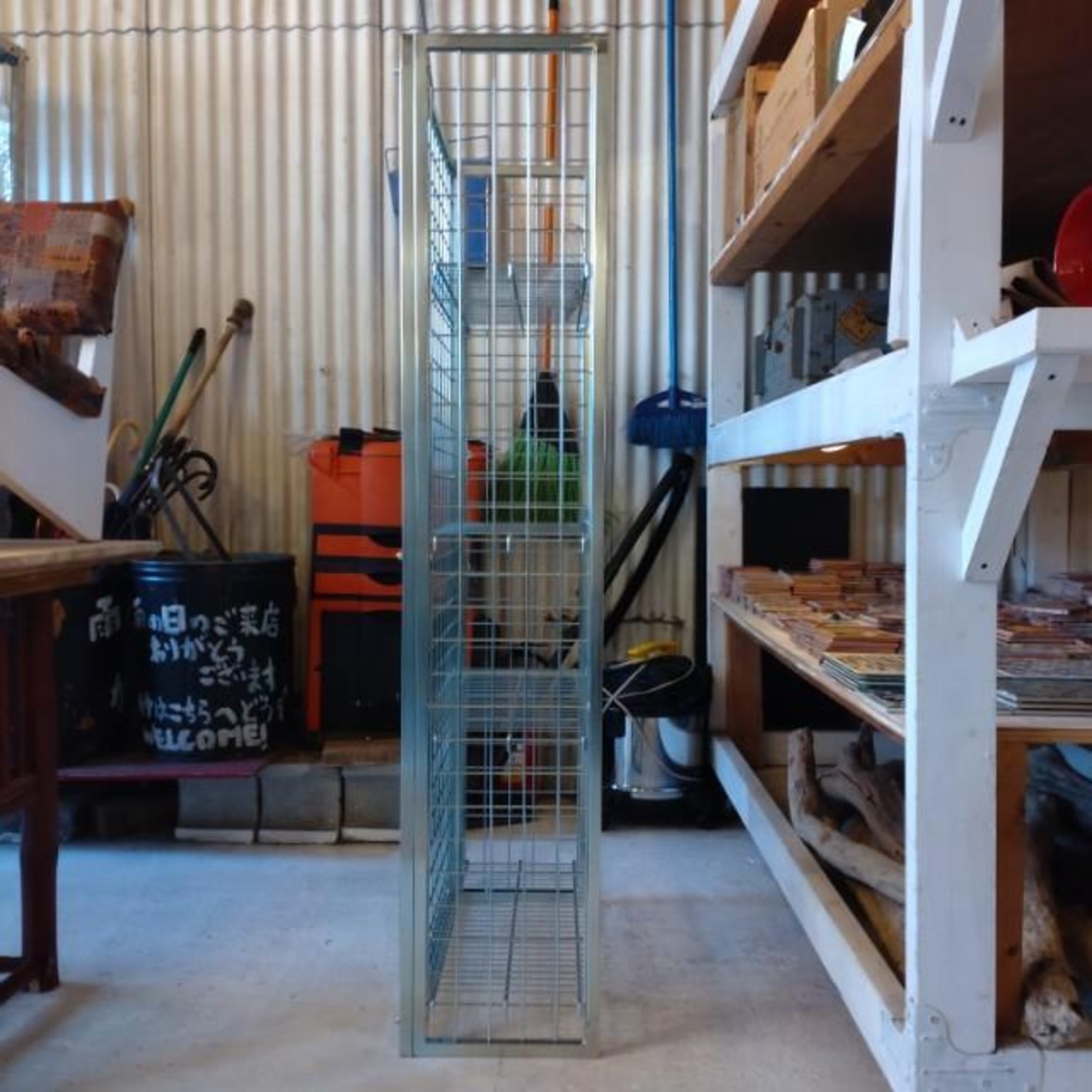 [In-store pickup only] WIRE Shelf GALVANIZED Mesh Steal Shelf Interior Storage Visible Storage